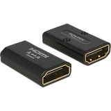 DeLOCK HDMI femelle vers femelle, 4K, Adaptateur Noir