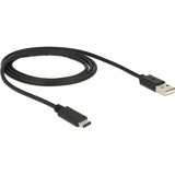 DeLOCK Mini DisplayPort > DisplayPort, Câble Noir, 1 mètre