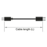 DeLOCK Mini DisplayPort > DisplayPort, Câble Noir, 1 mètre, 8K 60 Hz