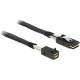 DeLOCK Mini SAS HD SFF-8643 > Mini SAS SFF-8087, Adaptateur Noir, 1 mètre