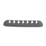 DeLOCK Porte-câbles avec 7 chaînes, Support Blanc/gris, 6 pièces