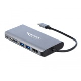DeLOCK Station d'accueil USB Type-C 4K Gris