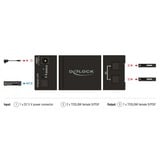 DeLOCK Switch 2x TOSLINK vers 1x TOSLINK out Noir