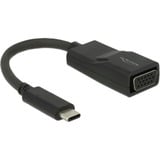 DeLOCK USB-C > VGA, Adaptateur Noir