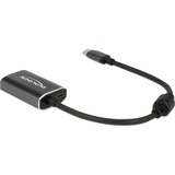 DeLOCK USB-C (male) > HDMI (female), Adaptateur Gris foncé, 0,2 mètres, 4K 60Hz