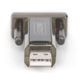 Digitus Série > USB-A 2.0, Adaptateur Noir, 0,8 mètre