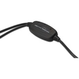 Digitus USB 2.0 > 2x RS232, Câble Noir, 1,5 mètres