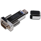 Digitus USB > serial, Adaptateur Noir, 0,8 mètres