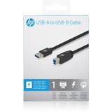 HP DisplayPort > HDMI, Câble Noir, 1 mètre