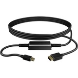 ICY BOX IB-AC548 câble vidéo et adaptateur 3 m Mini DisplayPort HDMI Type A (Standard) Noir Noir, 3 m, Mini DisplayPort, HDMI Type A (Standard), Mâle, Mâle, 1.2a