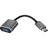 ICY BOX IB-CB010-C câble USB USB 3.2 Gen 1 (3.1 Gen 1) USB C USB A Anthracite, Adaptateur Noir, USB C, USB A, USB 3.2 Gen 1 (3.1 Gen 1), 5000 Mbit/s, Anthracite