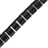 InLine 59947V Noir serre-câbles, Guide-câble Noir, 10 m, 28 mm