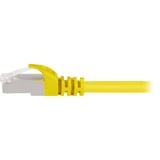 Sharkoon Câble RJ45  Cat.6 SFTP Jaune, 50 cm