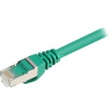 Sharkoon Câble RJ45  Cat.6 S/FTP Vert, 25 cm