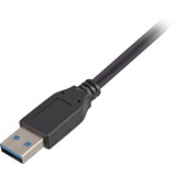 Sharkoon Câble USB 3.2 Gen 1, USB-A mâle > USB-B mâle Noir, 5 Mètre