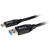 Sharkoon Câble USB 3.2, USB-A > USB-C Noir, 0,5 mètre
