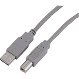 Sharkoon Câble USB A > USB B Gris, Mâle/Mâle