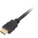 Sharkoon Câble adaptateur HDMI > DVI-D (24+1) Noir, 1 Mètre