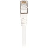 Sharkoon Câble réseau RJ-45 S/FTP Cat.6 Blanc, 20 mètres