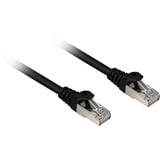 Sharkoon Câble réseau RJ-45 S/FTP Cat.6a Noir, 15 mètres, sans halogène
