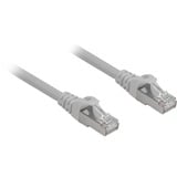Sharkoon Câble réseau RJ-45 S/FTP Cat.6a Gris, 1 mètre, sans halogène