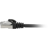 Sharkoon Câble réseau RJ-45 S/FTP Cat.7a Noir, 0,5 mètre, câble brut