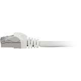Sharkoon Câble réseau RJ-45 S/FTP Cat.7a Blanc, 0,5 mètre, câble brut