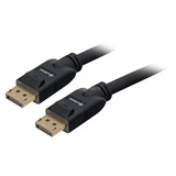 Sharkoon DisplayPort 1.3, Câble Noir, 5 mètres, 4K