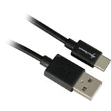 Sharkoon EASY-USB-A 2.0 90° > Micro-USB-B, Câble Noir, 2 mètres