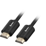 Sharkoon HDMI > HDMI, Câble Noir, 12,5 mètres