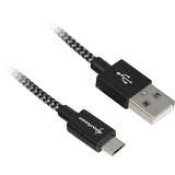 Sharkoon High Speed HDMI A (male) > DVI (male), Câble Noir/gris, 2 mètres
