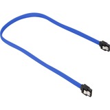 Sharkoon SATA 3 câble SATA 0,3 m SATA 7-pin Noir, Bleu Bleu, 0,3 m, SATA III, SATA 7-pin, SATA 7-pin, Mâle/Mâle, Noir, Bleu