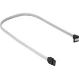 Sharkoon SATA 3 câble SATA 0,45 m SATA 7-pin Noir, Blanc Blanc, 0,45 m, SATA III, SATA 7-pin, SATA 7-pin, Mâle/Mâle, Noir, Blanc