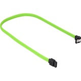 Sharkoon SATA 3 câble SATA 0,45 m SATA 7-pin Noir, Vert Vert, 0,45 m, SATA III, SATA 7-pin, SATA 7-pin, Mâle/Mâle, Noir, Vert