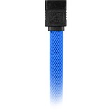 Sharkoon Sata III sleeve, Câble Bleu, 0,3 mètres