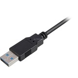 Sharkoon USB 3.0, Câble d'extension Noir, 2 mètres