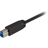 Sharkoon USB-A 2.0 > Micro USB-B, Câble Noir, 3 mètres