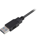 Sharkoon USB-A 2.0 > Micro USB-B, Câble d'extension Noir, 1 mètre