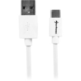 Sharkoon USB-A 2.0 - USB-C, Câble Blanc, 1 mètre