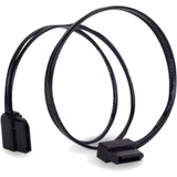 SilverStone CP11 câble SATA 0,3 m Noir Noir, 0,3 m, SATA III, Mâle/Mâle, Noir