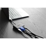 Sitecom USB-C vers USB + VGA + USB-C 3-en-1 , Adaptateur Noir