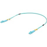 Ubiquiti Câble LWL UOC-0.5 LC-LC Multi OM3 Turquoise, 0,5 mètre