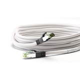 goobay 55123 câble de réseau Blanc 0,5 m Cat8.1 S/FTP (S-STP) Blanc, 0,5 m, Cat8.1, S/FTP (S-STP), RJ-45, RJ-45