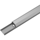 goobay 90666 protecteur de câbles Argent, Chaîne câblée Argent, Argent, 1,1 m, 33 mm