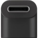 goobay Adaptateur prise USB-C > prise USB-C, 90°. Noir