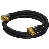 goobay BOOSTCHARGE USB-C, Câble Noir, 2 mètres, 100W