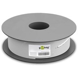 goobay Câble de raccordement Cat.6 S/FTP (PiMF), extérieur Noir, 100 mètres