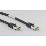 goobay Câble de raccordement Cat.8.1 S/FTP Noir, 0,5 mètre