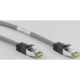 goobay Câble de raccordement Cat.8.1 S/FTP Gris, 2 mètres