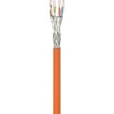 goobay Câble de raccordement RJ-45 S/FTP avec Cat.7a Orange, 250 mètres
